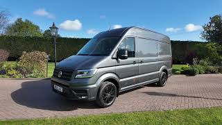 VW CRAFTER 2025 4MOTION 177BHP COMMERCE PLUE AUTO 900 Miles High Roof Perfect 4 Camper Conversion