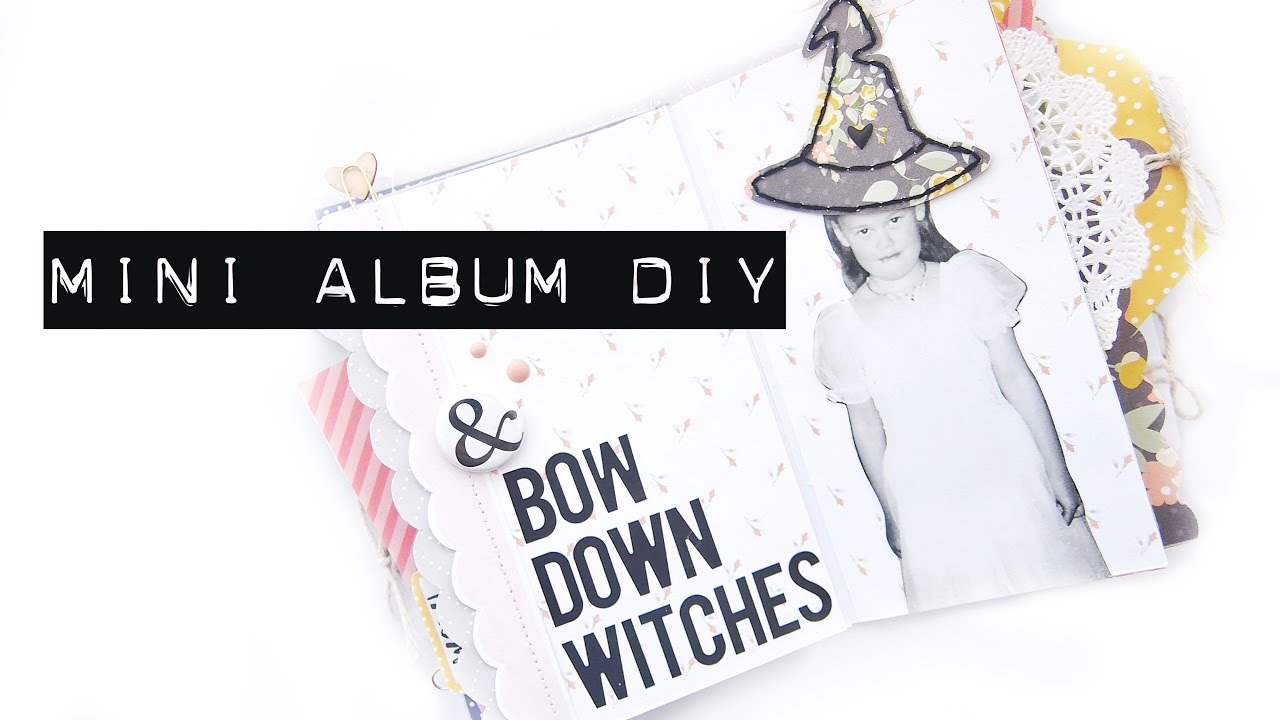 Boo! | DIY Mini Album Tutorial & Process Video