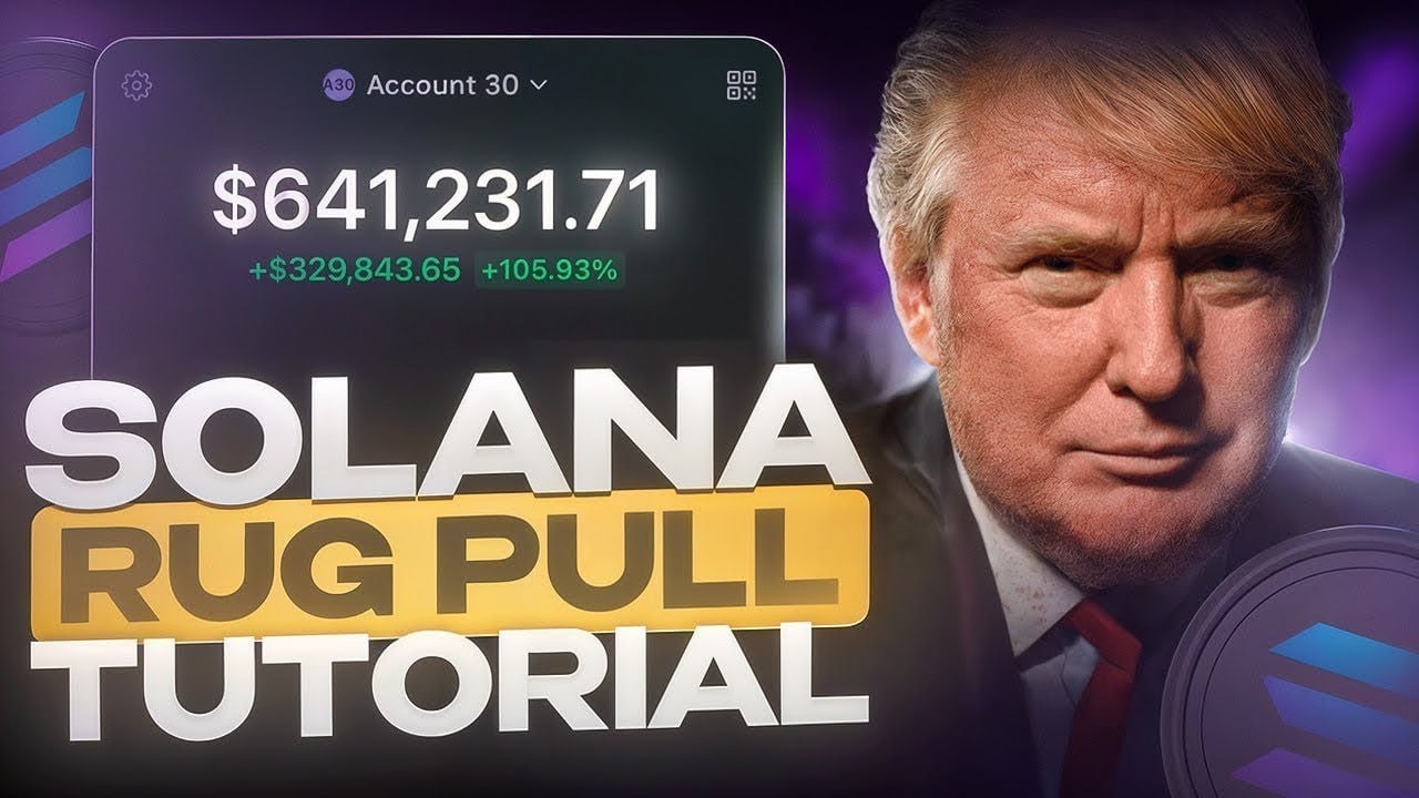 Detailed Overview: Rug Pull | How To Launch a Meme Coin on Solana 2025 ...