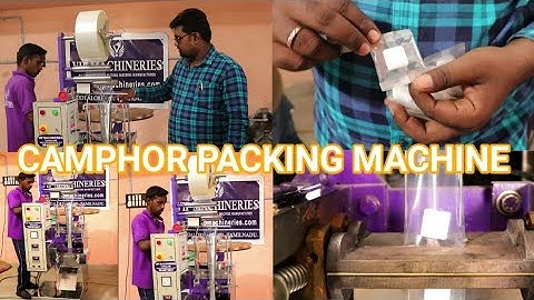 Camphor Packing Machine VIP MACHINERIES  +91-9944919857