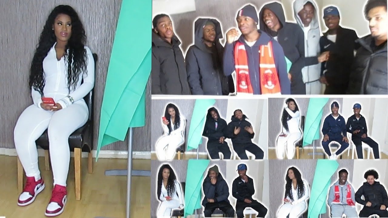 8 против 1 свиданий вслепую!! С кем бы вы встречались?! (Не видя их)