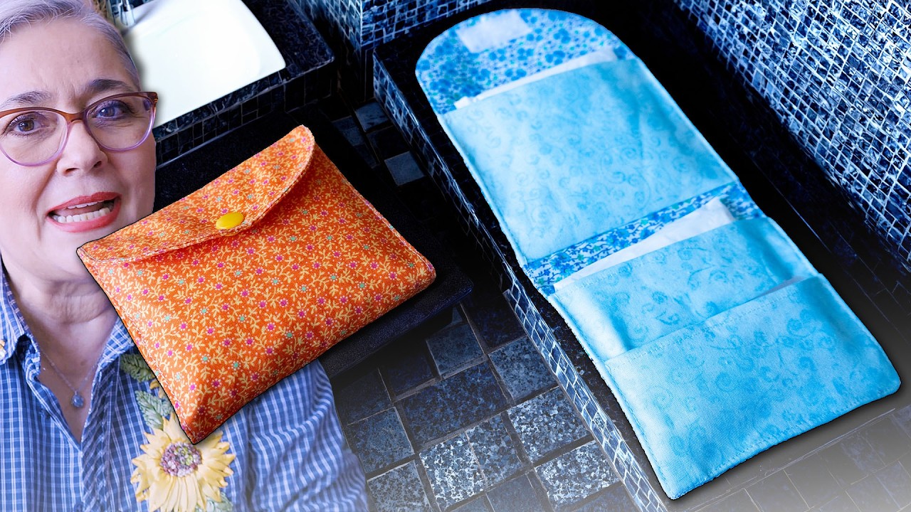 Haz este bolsito organizador íntimo 🧵 Fácil y perfecto para vender 💰