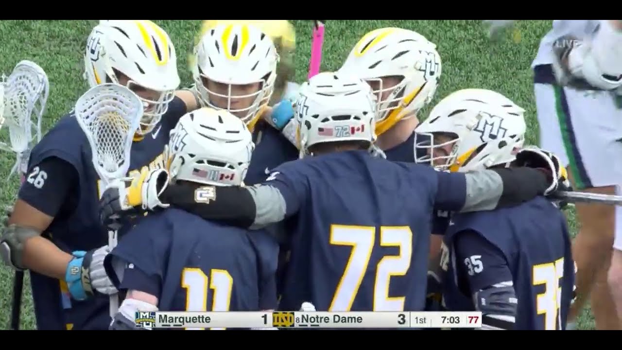 Marquette @ #8 Notre Dame - 3.17.21 Full College... - youtube