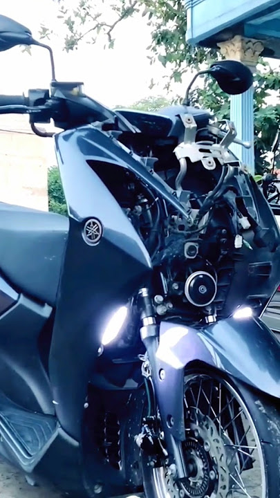 modif lexi pada bagian lampu depan #modifikasi #otomotif #motorcycle