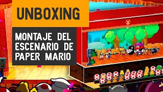 PAPER MARIO: La Puerta Milenaria: ASÍ es el MONTAJE del ESCENARIO DE COMBATE