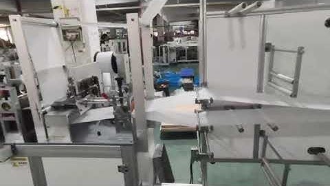 full automatic Kn95 face mask making machine