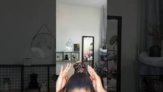 Watch this before you take down your hairstyle ?! 👀  #braidstyles #naturalhair #type4hair #viral