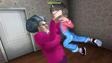 Scary Teacher 3D Gameplay Walkthrough Part 4 New Level update (Android, iOS Gameplay)