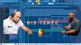 How to produce Mid-tempo like Knight SA, Senior Oat, Deep Sen, Bee-Bar, Ynesa in FL from scratch