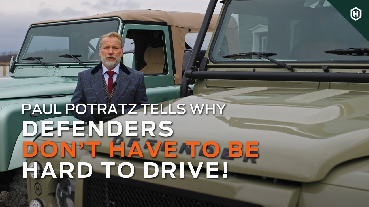 Paul Potratz Tells Why Defenders Don't Have to Be Hard to Drive!