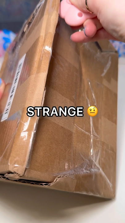 OPENING the STRANGEST MYSTERY BOX! 😱🤨📦 *We got PRANKED*