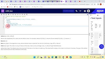 Search value in CDT field / Appian Tutorial / Appian Expression