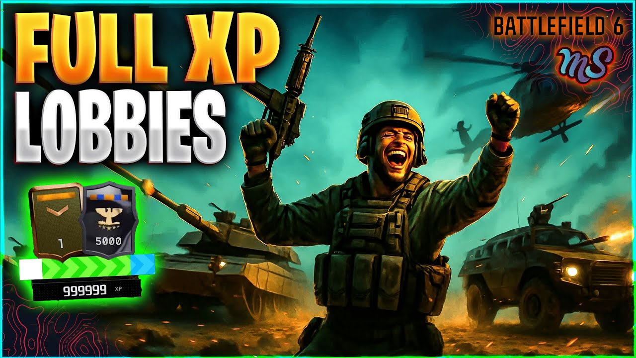 MEILLEUR BOT LOBBY XP ARME ET VEHICULES BATTLEFIELD 6 GLITCH SERVER REDSEC 