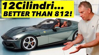 The New Ferrari 12 Cilindri  The BEST FERRARI V12 GT!