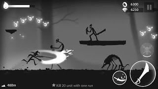 Stickman Run: Shadow Adventure Android Gameplay screenshot 5