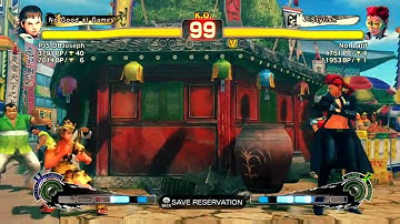 SSF4 AE: PJS DBJoseph (Sakura) VS Not Latif (C. Viper)