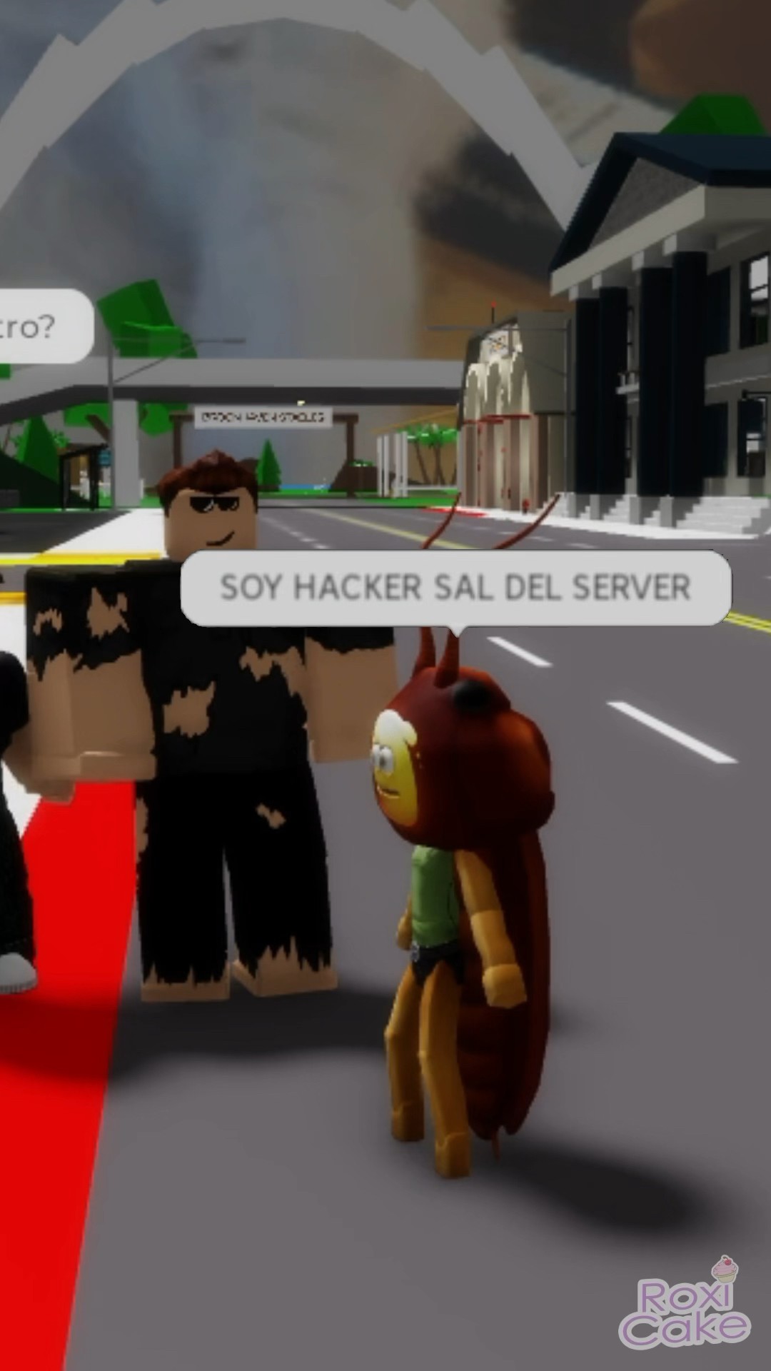 CUCARACHA HACKER ? #SHORTS #BROOKHAVEN #ROBLOX