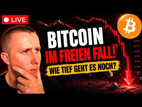 🔴 LIVE Bitcoin Trading! Nächster Abverkauf läuft! Wie tief fällt BTC?