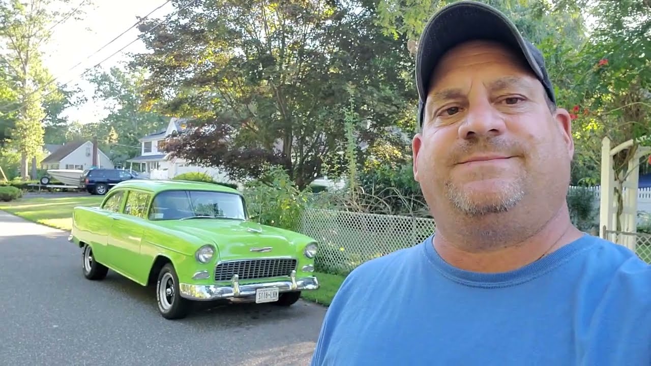 1955 CHEVROLET 2 DOOR POST CAR FOR SALE! TRI FIVE LOVERS YOU NEED TO WATCH THIS VIDEO! 