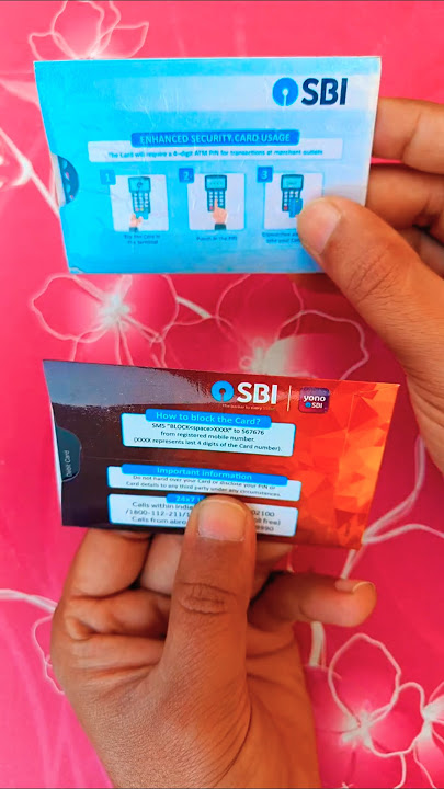DEBIT CARD OLD VS NEW || SBI ATM CARD 😎#sbidebitcard #sbiatmcard #sbinewatm