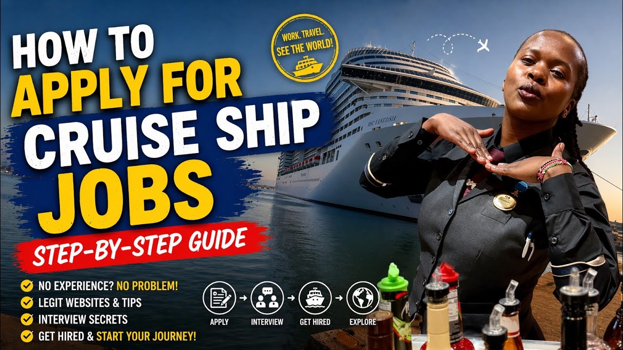 How to Get a Cruise Ship Job (Step-by-Step Guide 2026) - YouTube