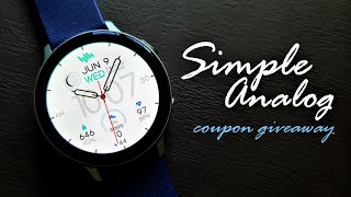 FREE COUPONS - PREMIUM Digital watch face for Samsung Galaxy watch active 2/Samsung Galaxy watch 3 screenshot 4