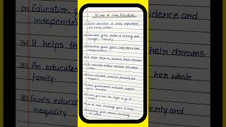 Celebrity Essay on Girl Education/ Essay writing on Girls Education/ 10 Lines on Girls Education Net Worth