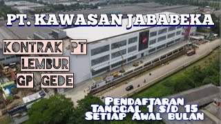 Lowongan Pekerjaan Terbaru || Kawasan Industri Jababeka