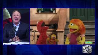 Alex Jones reacts to Sesame Street full clip