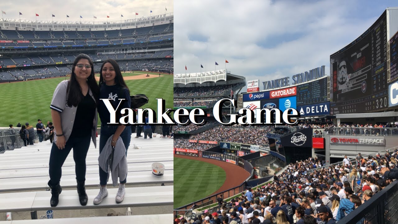 Lets Go To A Yankee Game vlog YouTube