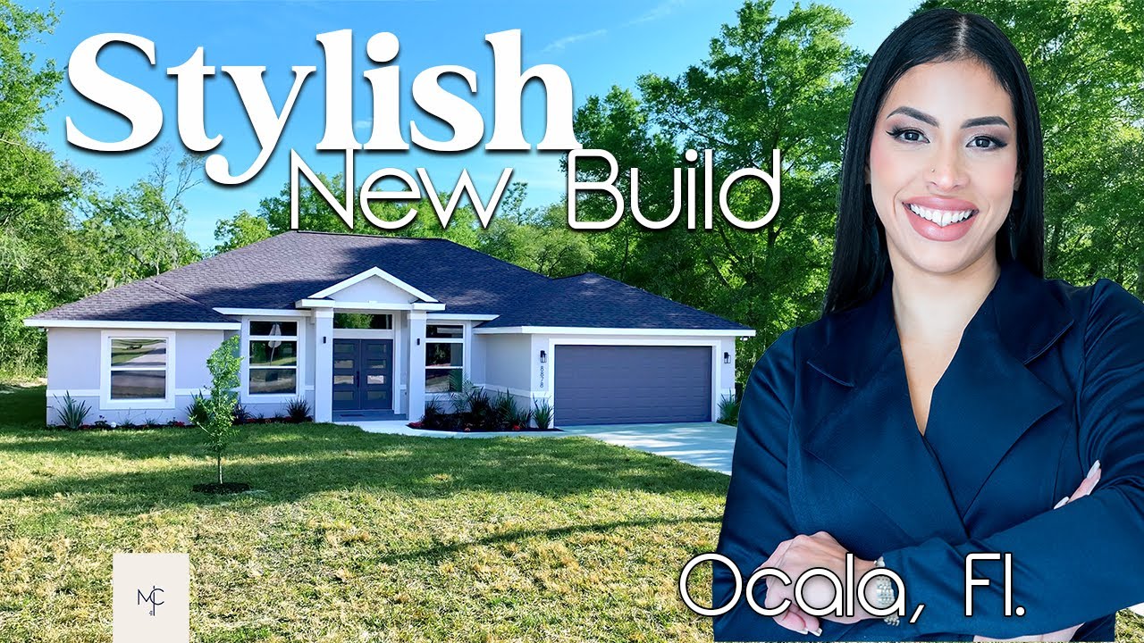 Modern Florida Living! Tour This Stylish New Build in Ocala