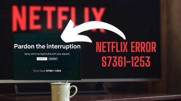 Netflix Error S7361-1253 | Netflix error code s7361 #netflix