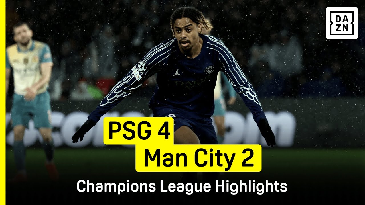 HIGHLIGHTS PSG Manchester City (Champions League 2024