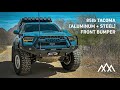 2016 toyota tacoma  hilite overland front bumper install