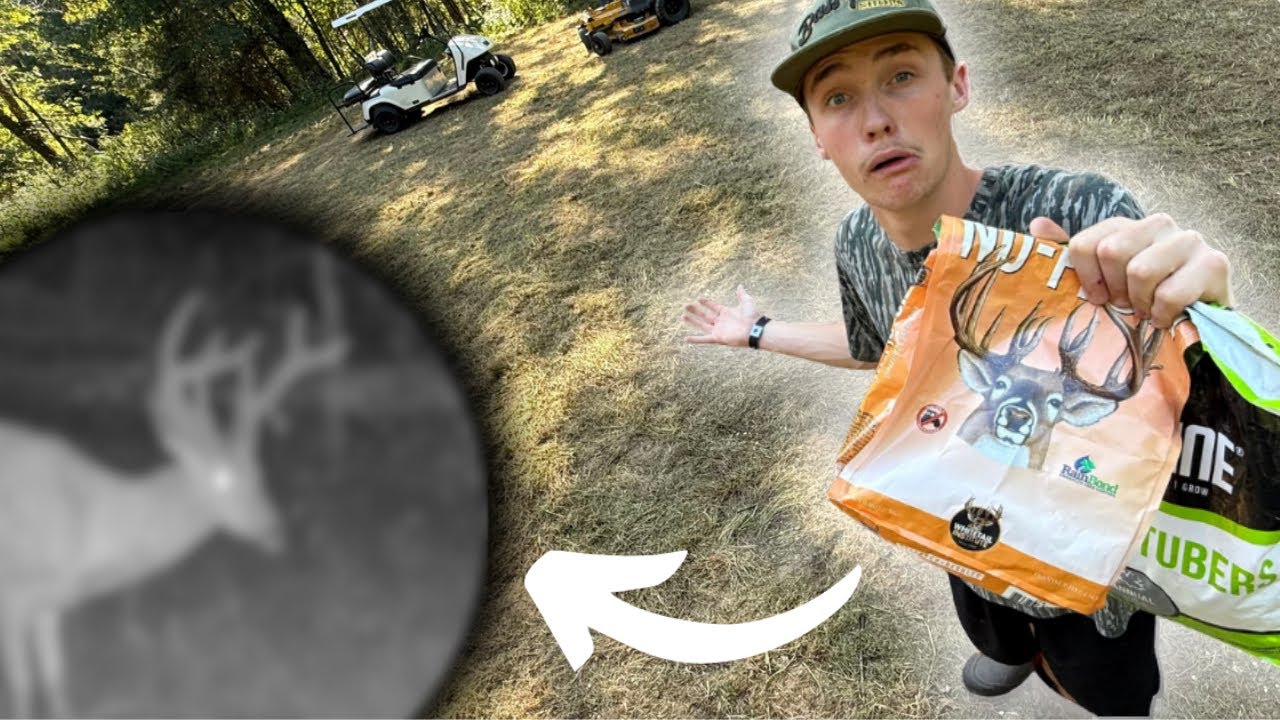 Hunting Noobs plant a Late-Season Food Plot in hopes to shoot a Kentucky Giant!