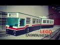 Lego троллейбус Saurer/hess gt560
