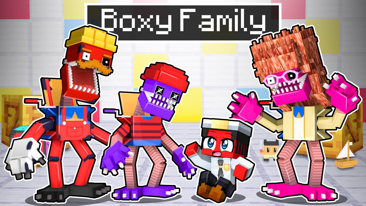 boxy boo in the box Minecraft Mob Skin