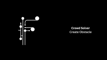 FlowRhino - Crowd Simulation - CreateObstacle