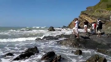 Sóng bãi đá Cầu Mỵ Cô Tô Thống Nhất quay