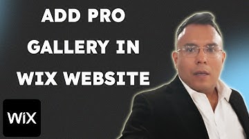 How To Add Pro Gallery In Wix Website  { 2025 edition }