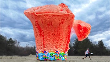 Experiments : Biggest Worm Eruption From Pool | Coca-cola,Fanta , Mirinda and MENTOS