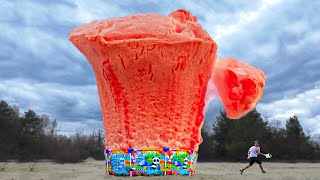 Experiments : Biggest Worm Eruption From Pool | Coca-Cola,Fanta , Mirinda And Mentos