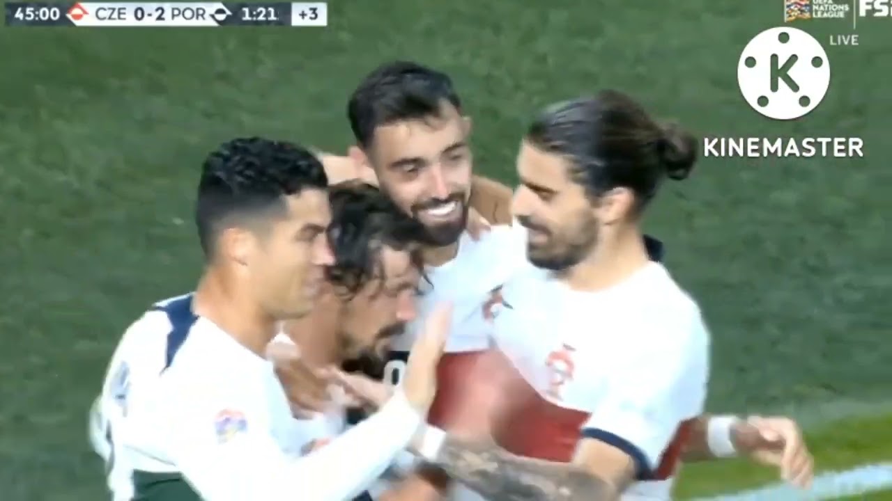 Portugal Vs Czech Republic Extended highlights 4️⃣🆚0️⃣