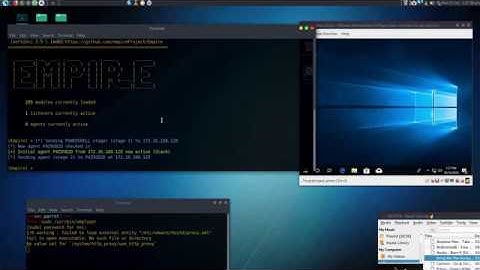 Powershell Empire (Escalate privileges and Persistence)💻