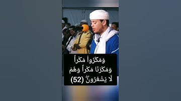مقطع مؤثر وتلاوة رائعة ما تيسر من سورة النمل للقاريء إلياس حجري