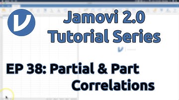 Jamovi 1.8/2.0 Tutorial: Partial Correlations (Episode 38)