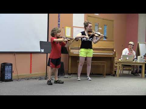 Liam and Fiona Edberg play Wishing at Willowwind School