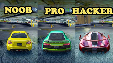 Noob VS Pro VS Hacker - Extreme Car Driving Simulator | Parking