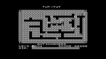 Tut-tut on Jupiter Ace (levels 1--4)