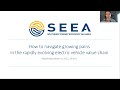 How to navigate growing pains in the rapidly evolving electric vehicle value chain